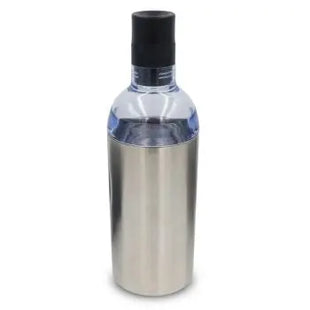 Eleganter Weinkühler in Silber – Luxuriöse Kühlung TK Gruppe® Grosshandel 