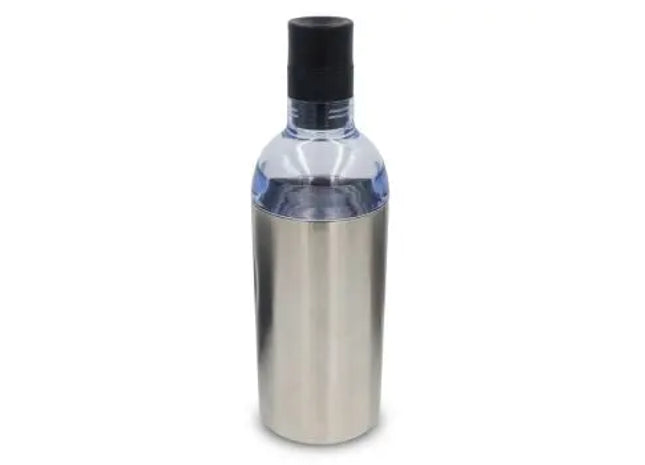 Eleganter Weinkühler in Silber – Luxuriöse Kühlung TK Gruppe® Grosshandel 