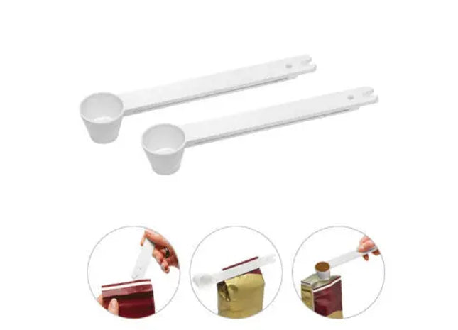 Eleganter Weißer Kaffeeportionierer: Präzise & Stilvoll TK Gruppe® Grosshandel 