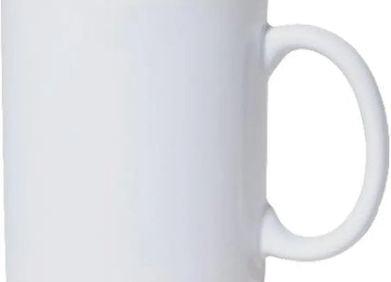 Eleganter Weißer Porzellan-Kaffeepott, Gerade Form, 300ml - Stilvolle Tasse TK Gruppe® Grosshandel 