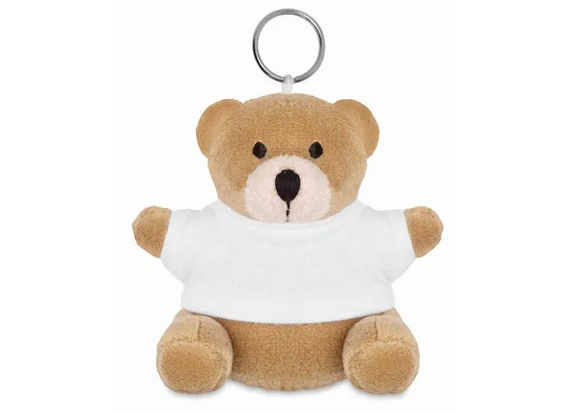 Eleganter Weißer Schlüsselring NIL - Kompakter Schlüsselhalter TK Gruppe® Grosshandel 