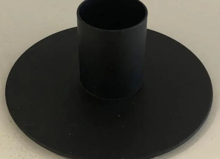 Eleganter schwarzer Stabkerzenhalter – Modernes Design für stilvolle Wohnaccessoires TK Gruppe® Grosshandel 