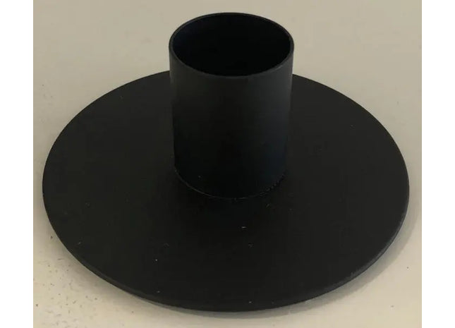 Eleganter schwarzer Stabkerzenhalter – Modernes Design für stilvolle Wohnaccessoires TK Gruppe® Grosshandel 