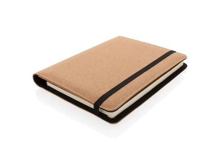 Elegantes A5 Kork Portfolio mit Stift - Nachhaltige Organisation in natürlicher Eleganz TK Gruppe® Grosshandel 