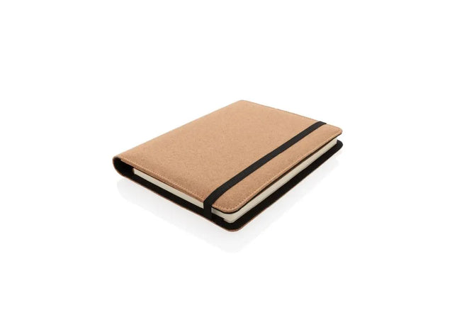 Elegantes A5 Kork Portfolio mit Stift - Nachhaltige Organisation in natürlicher Eleganz TK Gruppe® Grosshandel 