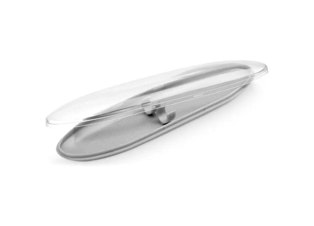 Elegantes ADOLIA Case für zwei Stifte - lichtgraues Etui für Kugelschreiber, stilvoll und hochwertigIA Case für zwei Stifte - lichtgraues Etui für Kugelschreiber, stil TK Gruppe® Grosshandel 