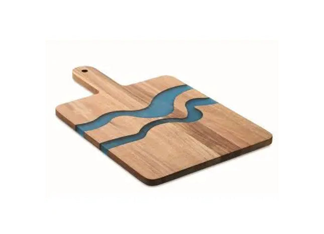 Elegantes Akazienholz-Servierbrett AZUUR - Perfekt für das Servieren von Käse, Aufschnitt und anderen Leckereien TK Gruppe® Grosshandel 