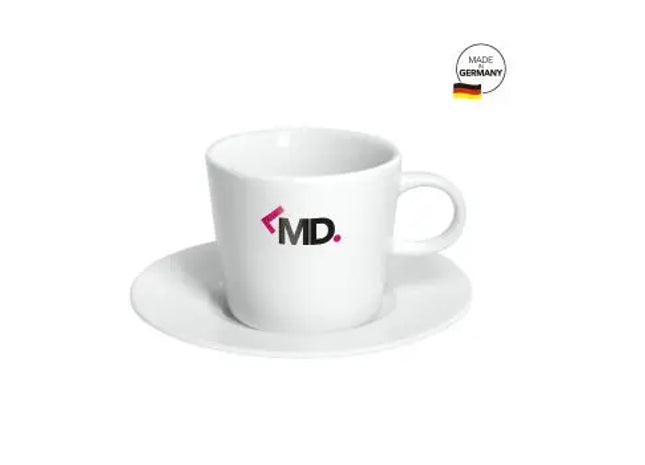 Elegantes Fancy Espresso-Set: Tasse mit Untertasse in Schneeweiß – Für Kaffeekenner TK Gruppe® Grosshandel 