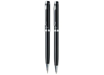 Elegantes Luzern Schreibset – Hochwertiges Set in Schwarz für stilvolles Schreiben TK Gruppe® Grosshandel 