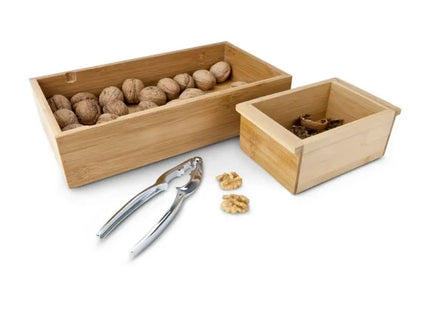 Elegantes ROMINOX Nussknacker-Set 'Nux', funktional und stilvoll TK Gruppe® Grosshandel 