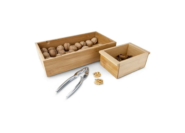 Elegantes ROMINOX Nussknacker-Set 'Nux', funktional und stilvoll TK Gruppe® Grosshandel 