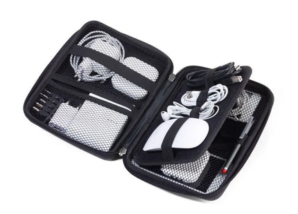 Elegantes Troika Organizer-Etui TRAVEL CASE - Schwarz - Kompakt, Vielseitig und Robust TK Gruppe® Grosshandel 