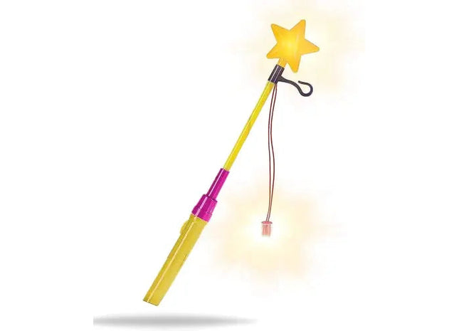 1x Elektrische Laterne pink für AA Batterien - Laternenstab Laternen für Halloween & St. Martin - Kinder & Erwachsene