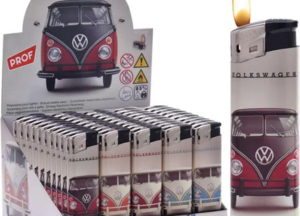 Elektrisches Feuerzeug VW Bus, 8x2cm - Praktische Auslageverpackung TK Gruppe® Grosshandel 