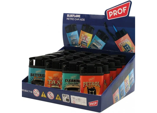 Elektrisches Feuerzeug mit Jet-Flamme, Automatik, verschiedene Designs TK Gruppe® Grosshandel 