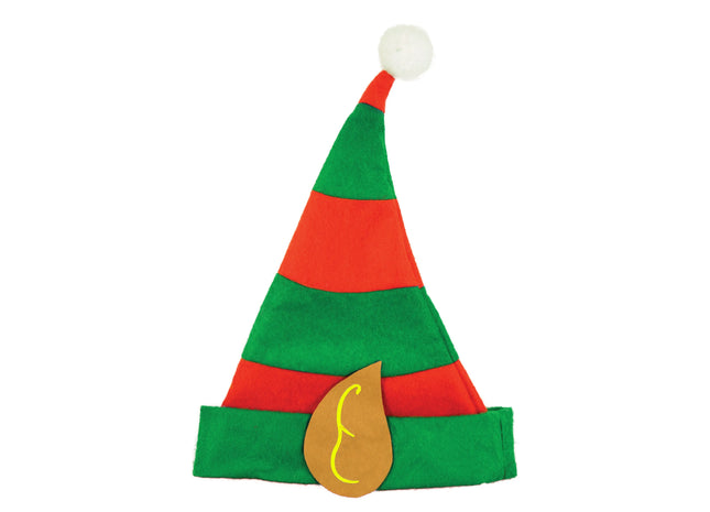 Elfenhütte mit herzlichem Empfang, 32x45 cm – Weihnachtskostüm Zubehör TK Gruppe® Grosshandel 