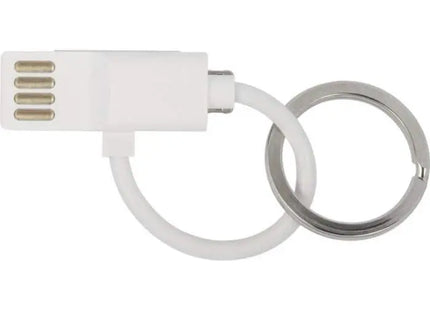 Elfriede Ladekabel mit USB, USB-C, Lightning aus Kunststoff TK Gruppe® Grosshandel 