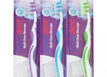 Elina 1-Pack Multi Clean Massage Toothbrush 18.5cm TK Gruppe® Grosshandel 