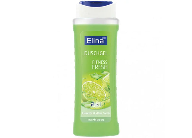 Elina 300ml 2in1 Fitness Fresh Shower Gel - Refreshing Body Wash for Active Lifestyles TK Gruppe® Grosshandel 