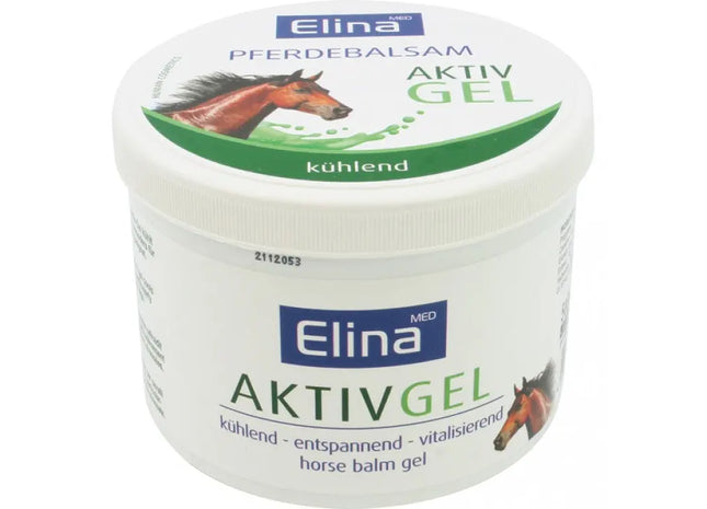 Elina 500ml Pferdebalsam Activ Gel - Starke Formel für Muskelerleichterung TK Gruppe® Grosshandel 