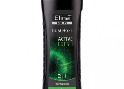 Elina Active Fresh 2-in-1 Duschgel für Männer, 300ml, Belebende Körper- und Haarreinigung TK Gruppe® Grosshandel 