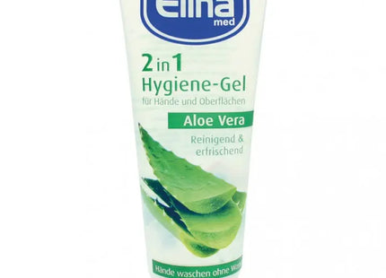 Elina Aloe Vera 2in1 Hygiene-Gel, 75ml Tube – Feuchtigkeitsspendendes Desinfektionsgel TK Gruppe® Grosshandel 