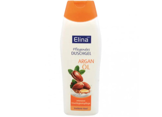 Elina Arganöl Duschgel, 250ml, Feuchtigkeitsspendender Hautreiniger TK Gruppe® Grosshandel 