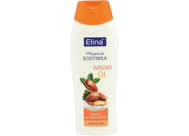 Elina Arganöl Körpermilch, 250ml, Reichhaltige Hautpflege TK Gruppe® Grosshandel 