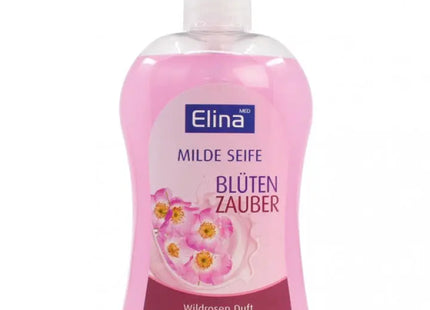 Elina Blumenzauber Flüssigseife Wilde Rose, 500ml – Betörendes Blütenerlebnis TK Gruppe® Grosshandel 