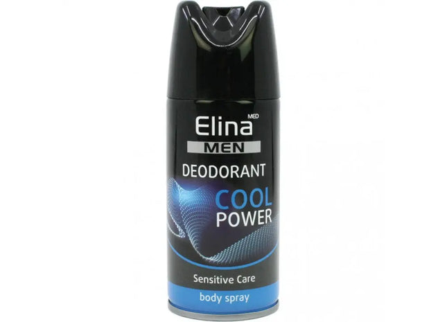 Elina Cool Power Deo-Spray für Männer, 150ml, Langanhaltende Frische TK Gruppe® Grosshandel 