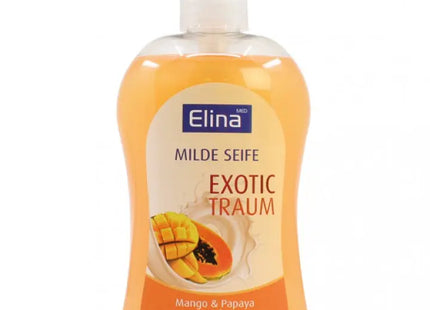 Elina Flüssigseife Mango & Papaya, 500ml – Tropisch Duftender Feuchtigkeitsspender TK Gruppe® Grosshandel 