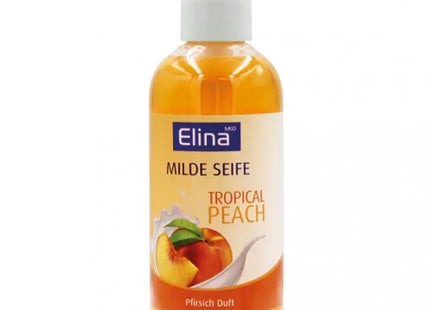 Elina Flüssigseife Pfirsichduft 300ml mit Spender - Feuchtigkeitsspendend & Erfrischend TK Gruppe® Grosshandel 