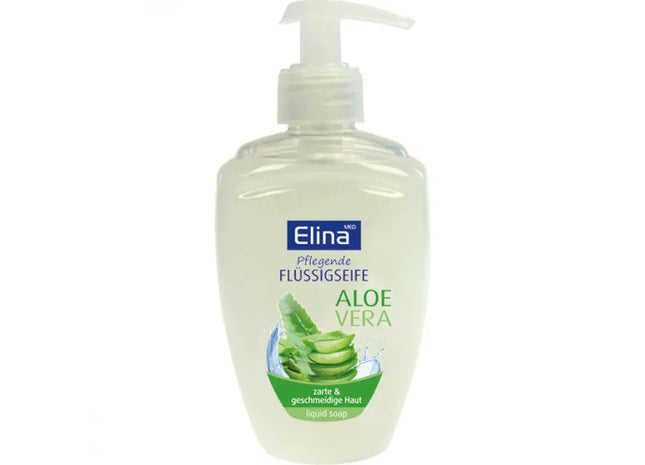 Elina Flüssigseife mit Aloe Vera, 300ml, mit Spender TK Gruppe® Grosshandel 