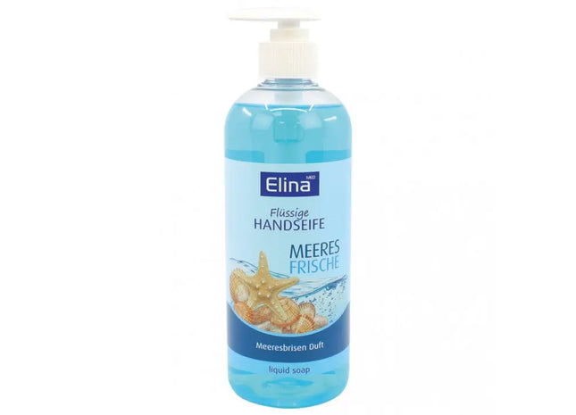 Elina Flüssigseife, 500ml - Meeresfrische für erfrischende Handwäsche TK Gruppe® Grosshandel 