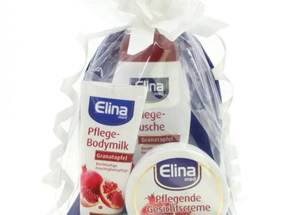 Elina GP Granatapfel 3-teiliges Badeset: Duschgel 250ml & Bodylotion TK Gruppe® Grosshandel 