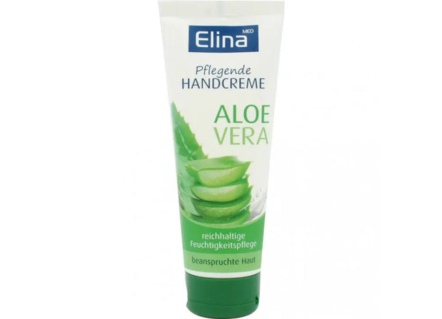Elina Handcreme mit Aloe Vera, 75ml Tube - Intensive Pflege TK Gruppe® Grosshandel 