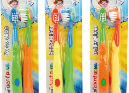 Elina Kinderzahnbürsten Set, 2 Stück, 4-7 Jahre, 15.5cm TK Gruppe® Grosshandel 