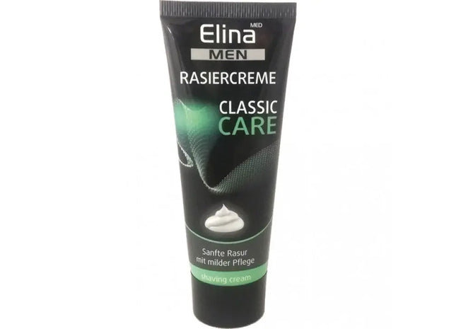 Elina Klassische Rasiercreme, 75ml - Für eine Glattere Rasur TK Gruppe® Grosshandel 