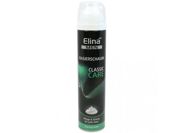 Elina MEN Classic Care Rasierschaum, 300ml – Für eine sanfte Rasur TK Gruppe® Grosshandel 