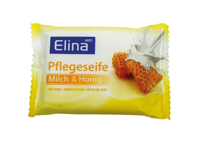Elina Milch & Honig Seife 25g Stück in Folie verpackt TK Gruppe® Grosshandel 
