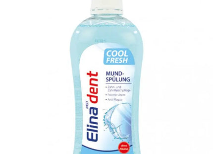 Elina Mundspülung Cool Fresh, 500ml - Erfrischendes Mundwasser für Atemfrische und Zahnpflege TK Gruppe® Grosshandel 