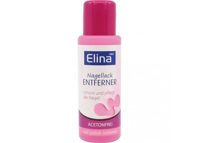 Elina Nagellackentferner, 100ml, acetonfrei - Sanft & Effektiv für Gesunde Nägel TK Gruppe® Grosshandel 