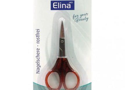 Elina Nagelschere aus Edelstahl, 9cm, präzises Pflegewerkzeug, auf Karte verpackt TK Gruppe® Grosshandel 