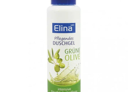 Elina Oliven-Duschgel, 100ml - Feuchtigkeitsspendende Reinigungsformel für weiche Haut TK Gruppe® Grosshandel 