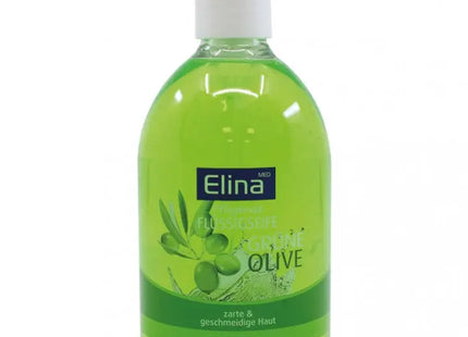Elina Olivenöl Flüssigseife, 500ml mit Spender – Pflegt und Reinigt Sanft TK Gruppe® Grosshandel 