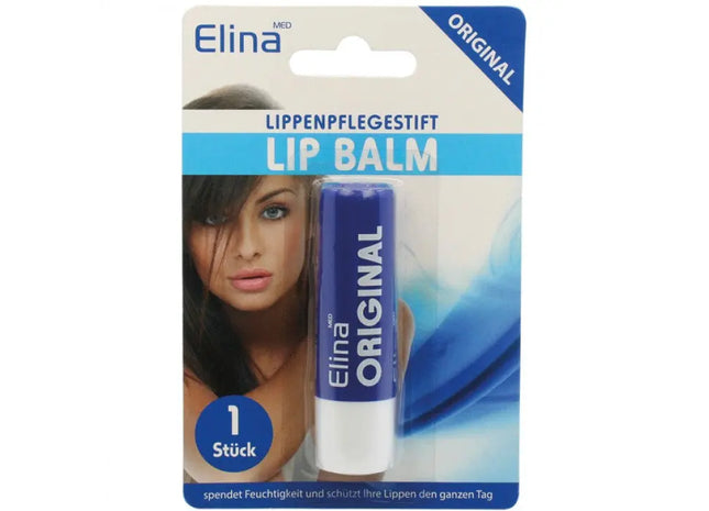 Elina Original Lip Balm on Display Card - Moisturizing Lip Care Solution TK Gruppe® Grosshandel 