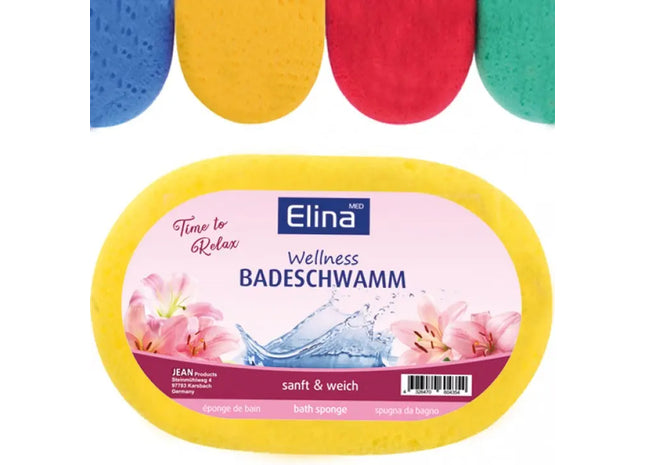Elina Ovaler Badeschwamm, 5er-Set Bunt, 14.2x9.2x5cm – Weich & Langlebig TK Gruppe® Grosshandel 