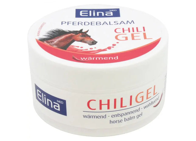 Elina Pferdesalbe Gel mit Chili 150ml in der Dose - Wärmende Tiefenentspannung TK Gruppe® Grosshandel 
