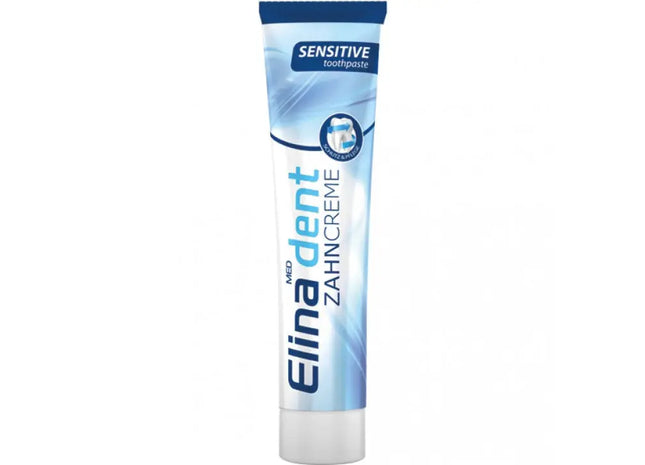 Elina Sensitiv Zahnpasta Ohne Fluorid, 125ml – Sanfte Pflege für Empfindliche Zähne TK Gruppe® Grosshandel 