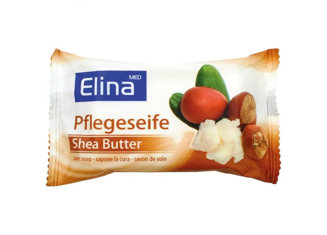 Elina Shea Butter Soap 80g Piece Wrapped in Foil TK Gruppe® Grosshandel 